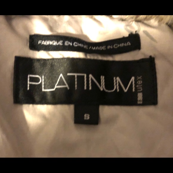 Platinum Down Coat - size S - Picture 5 of 8